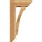 Ekena Millwork Legacy Slat Rough Sawn Bracket w/ Offset Brace, Western Red Cedar, 6"W x 14"D x 26"H BKT0604X14X26LEC06RWR - alternate 2